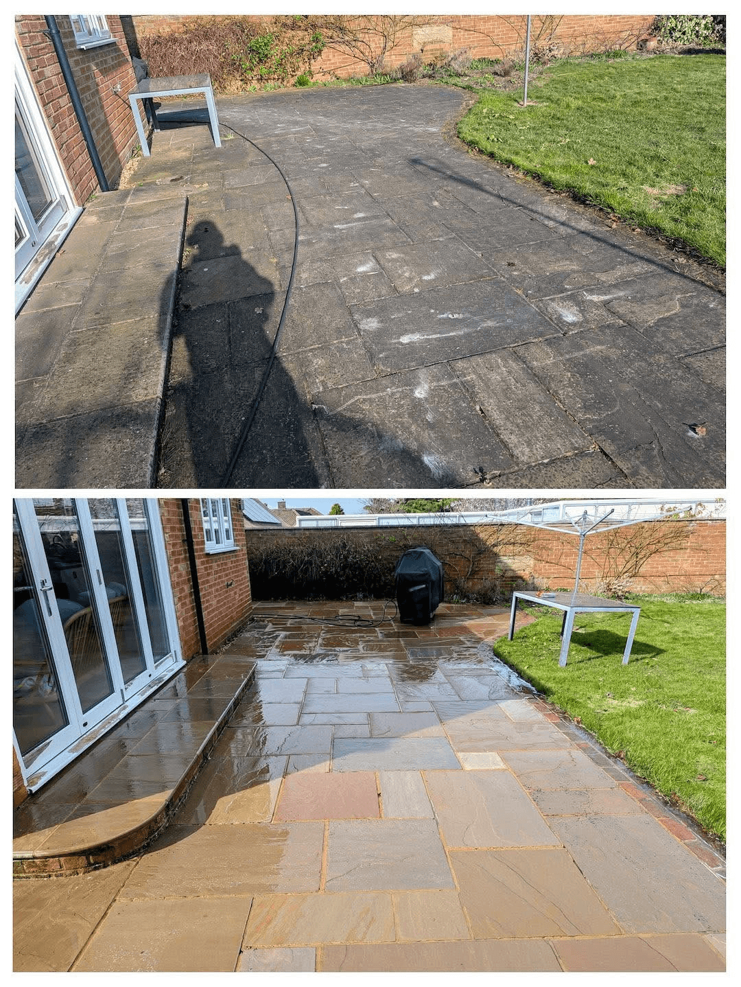 Before and after: Patio & Terrace Clean